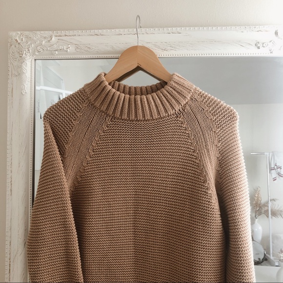Zara Sweaters - Zara Chunky Beige Knit Sweater